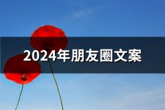 2024年朋友圈文案(精选79句)